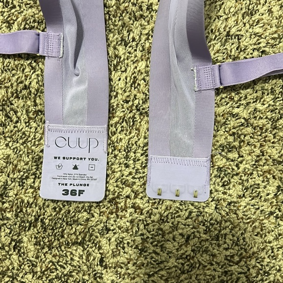 CUUP plunge 36F bra in lilac - Picture 4 of 6